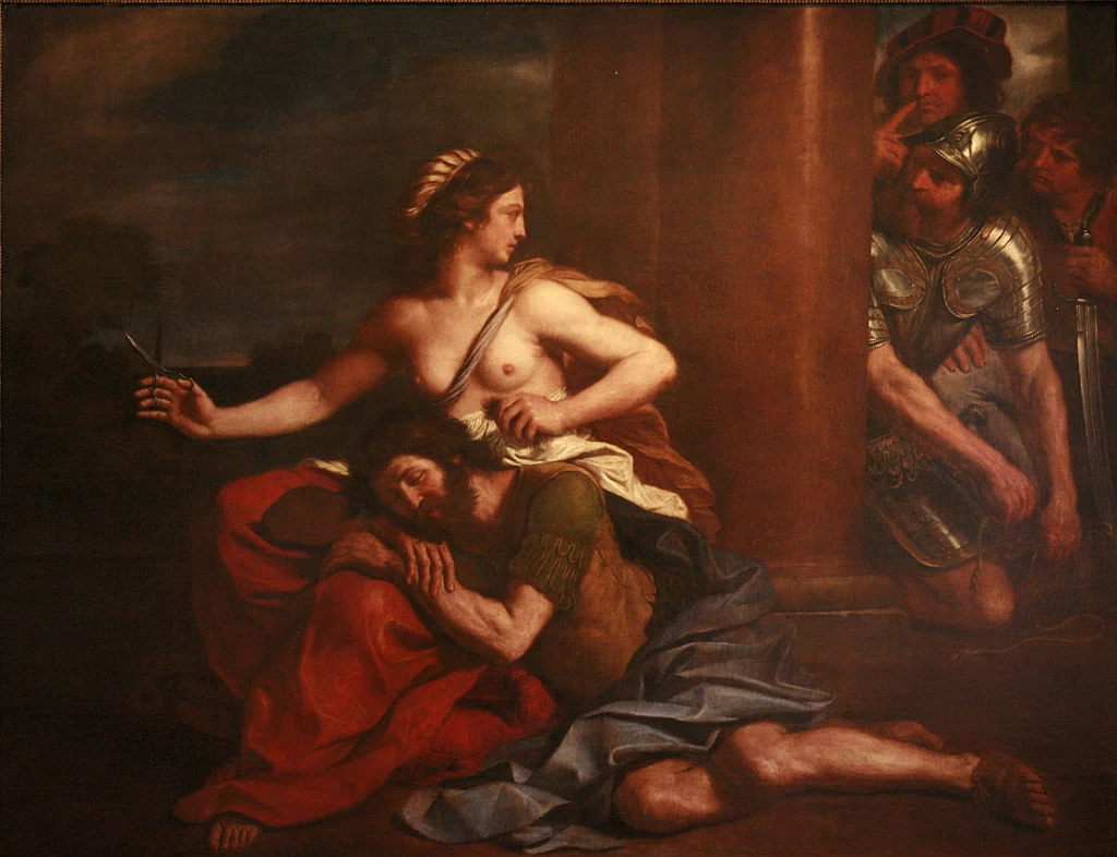 Sansone e Dalila - musée des beaux, arts de Strasbourg
